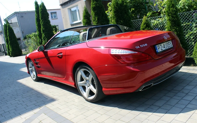 Mercedes-Benz SL cena 184000 przebieg: 176965, rok produkcji 2013 z Poznań małe 211